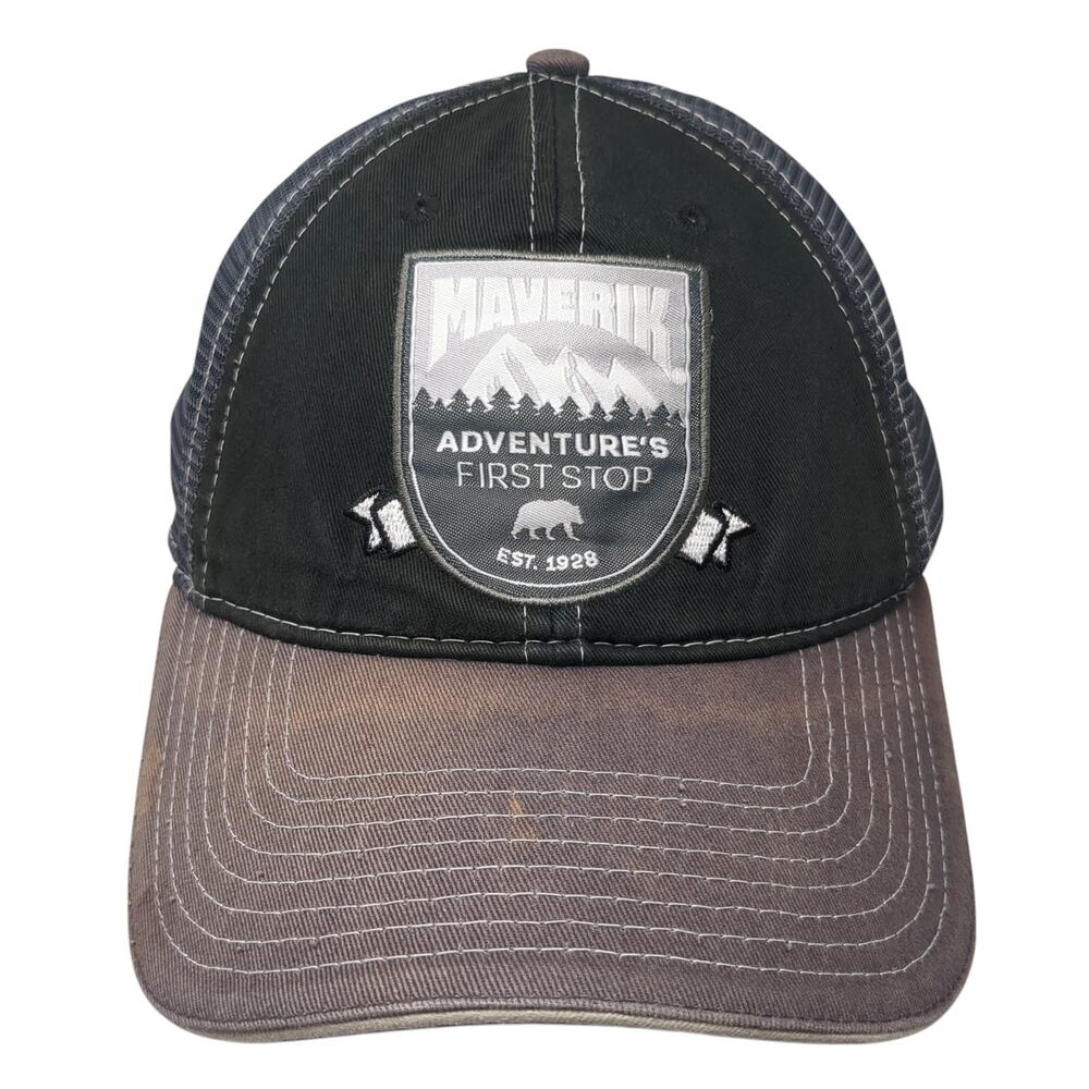 Maverik Adventure's First Stop Snap Back Trucker Hat Multicolor OS Adjustable